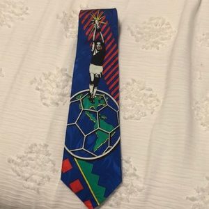 Hand Made 100% Silk World Cup Tie XV FIFA WORLD CUP